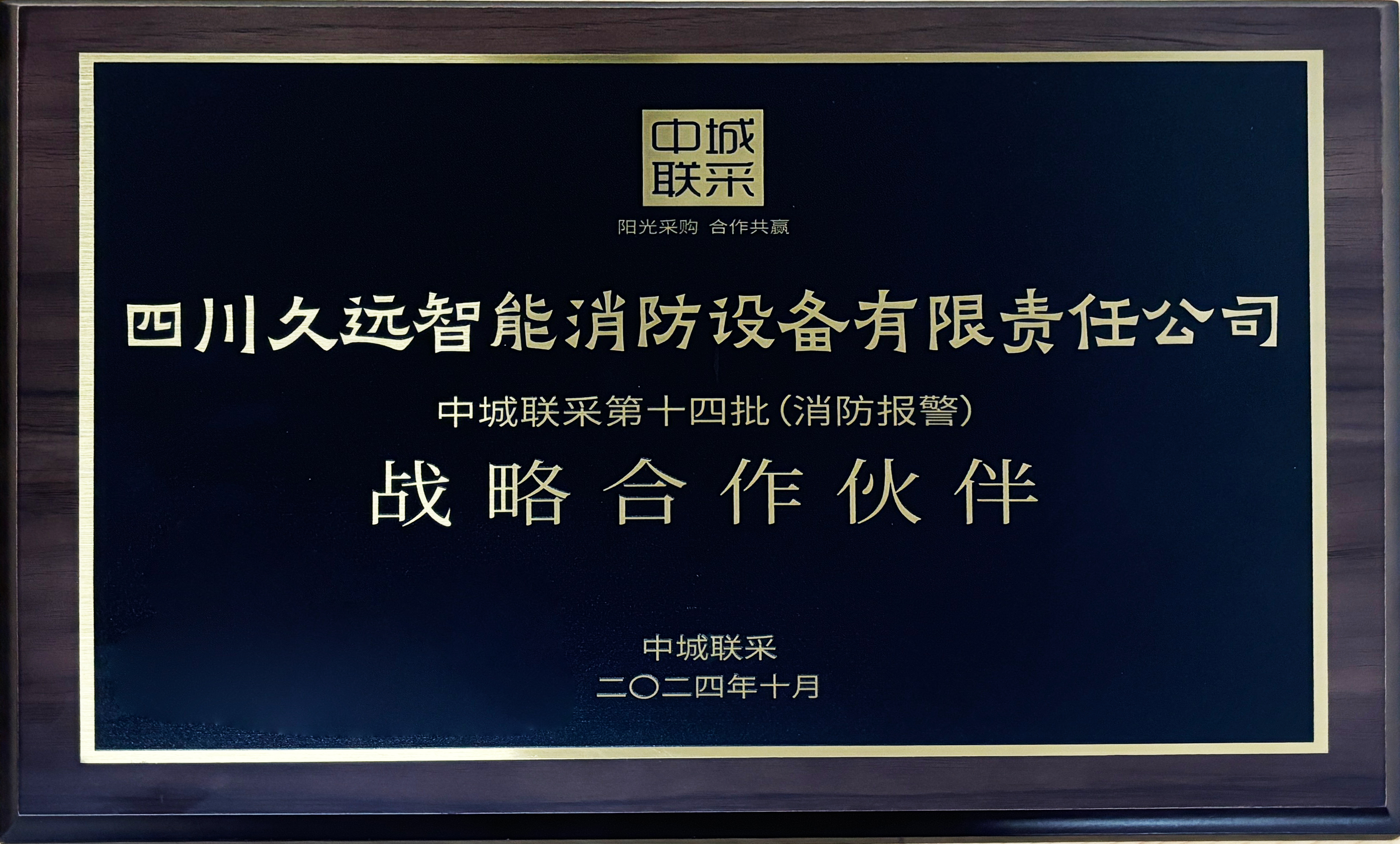 中城聯(lián)采戰(zhàn)略合作伙伴